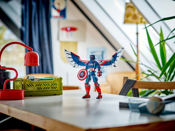 Immagine prodotto LEGO Nuova figura da costruzione di Capitan America (76296, LEGO Marvel)
