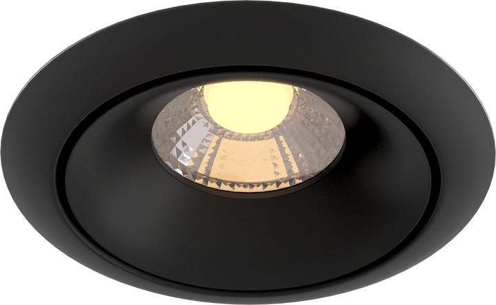 Image du produit Maytoni Yin Spot LED encastrable pour faux plafond 8W noir blanc chaud Ø98mm (650 lm)
