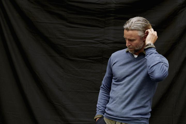 Actual product image Cutter & Buck Everett V-neck Men (XXL)