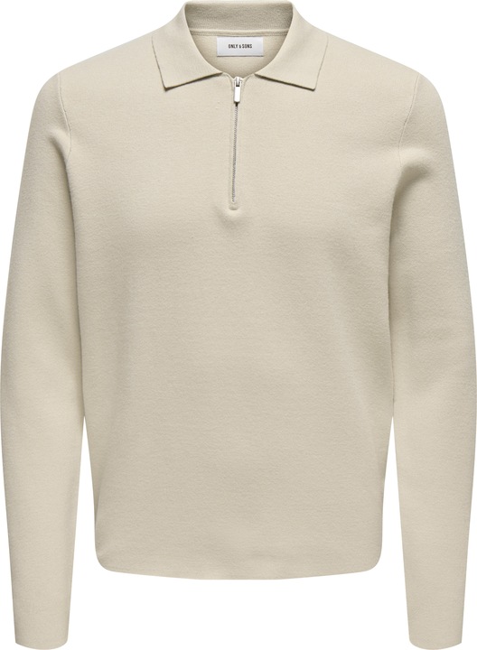 Produktbild Only & Sons Onscooper Reg Ls 12 Half Zip Polo (L)