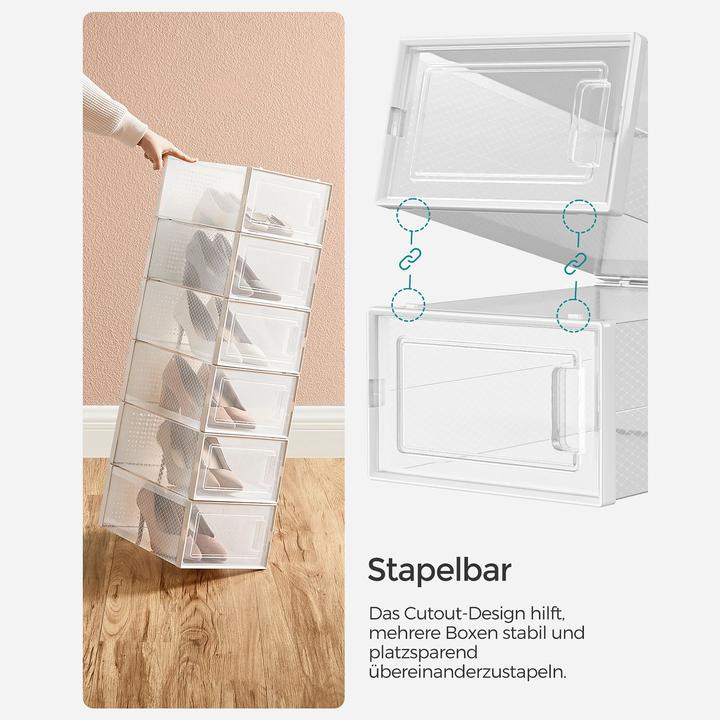 Produktbild Songmics Schuhorganizer (33.5 x 23 x 14 cm)