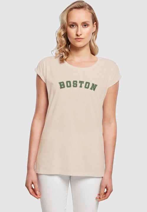 Produktbild Merchcode Ladies Boston Extended Shoulder Tee - 113119 (S)