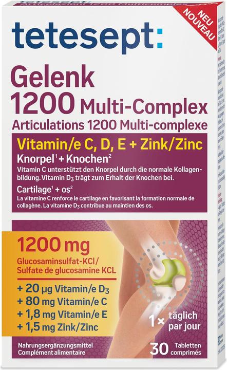 Actual product image Tetesept 1200 Multi-Complex (30 Piece, Pills, 78 g)
