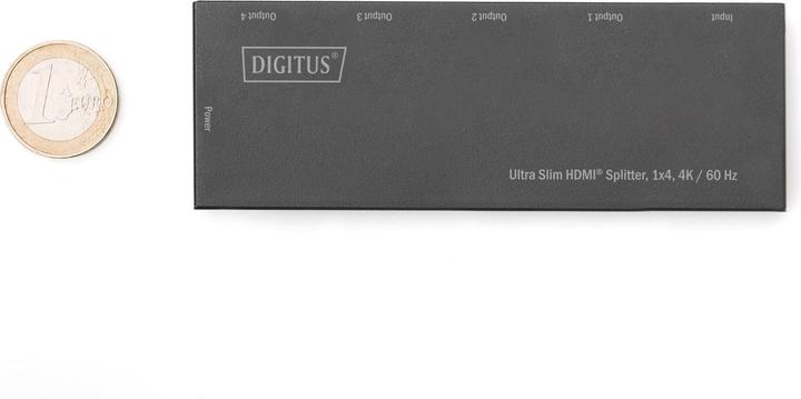 Actual product image Digitus Ultra Slim HDMI® splitter, 1x4, 4K / 60 Hz