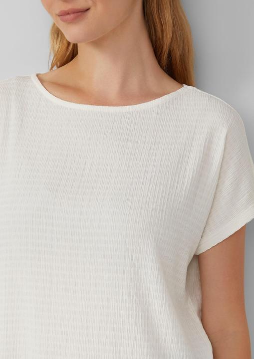 Produktbild S.Oliver T-Shirt Strukturiertes T-Shirt im Relaxed Fit (44)