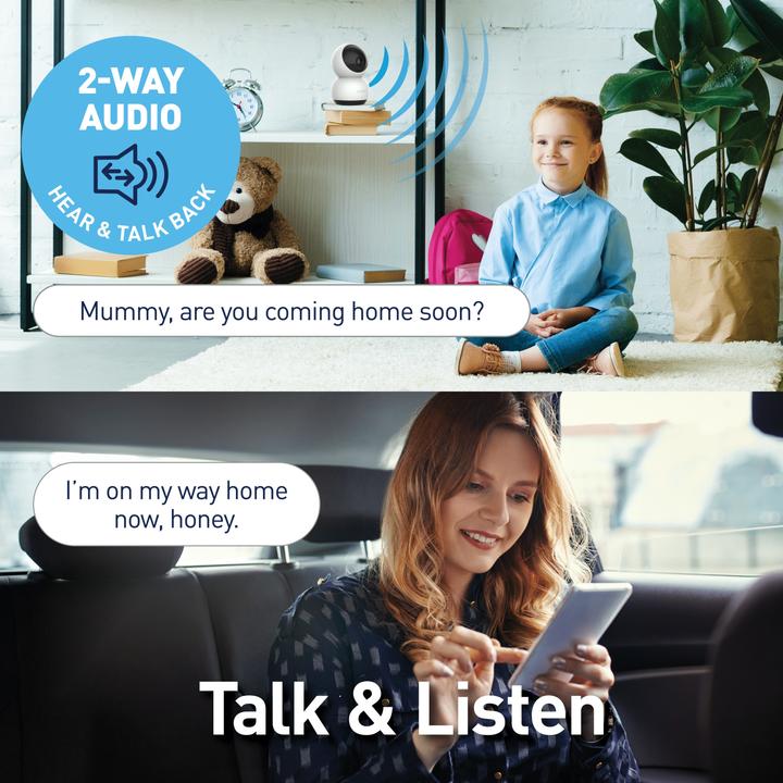 Image du produit Swann EVO Pan & Tilt WiFi Caméra de surveillance orientable (2560 x 1440 Pixels)