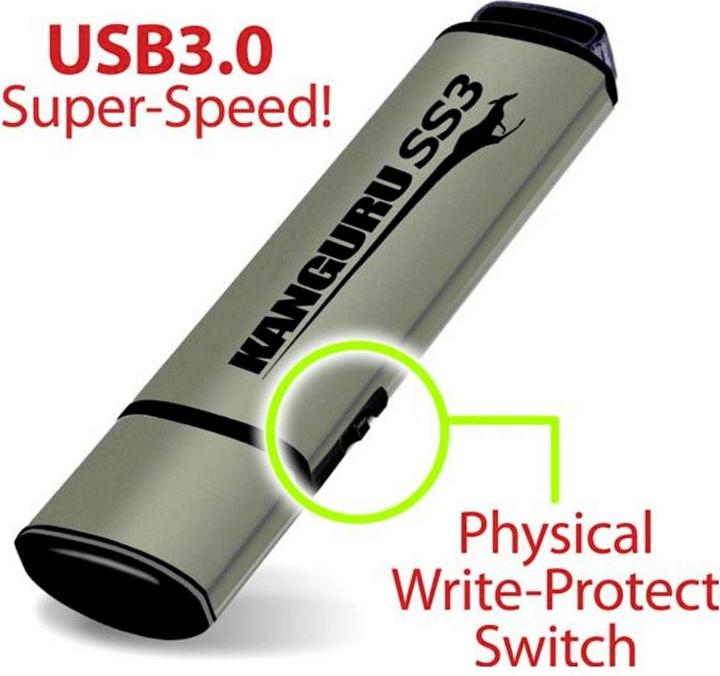 Image du produit iStorage 128GB Kangourou SS3 USB3 (128 Go, USB-A)