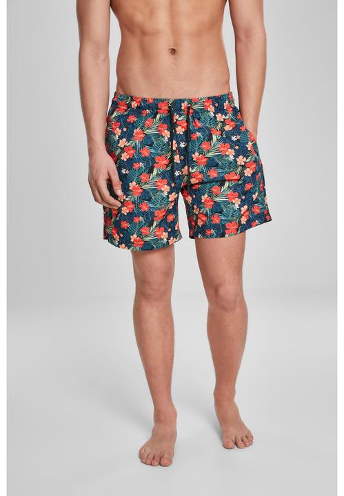 Actual product image Urban Classics Pattern Swim Shorts (XS)