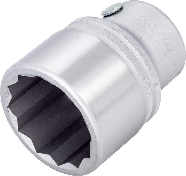 Actual product image HAZET Socket ∙ 12-point 1000Z-35 ∙ Square, hollow 20 mm (3/4 inch) ∙ Outside 12-point profile ∙ 35 … (35 mm)