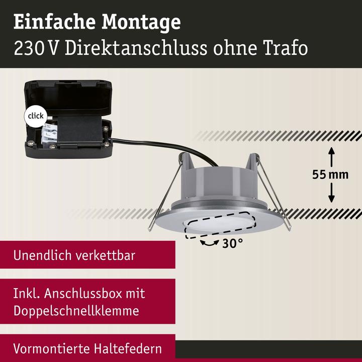 Produktbild Paulmann Einbauleuchte Calla Set (680 lm)
