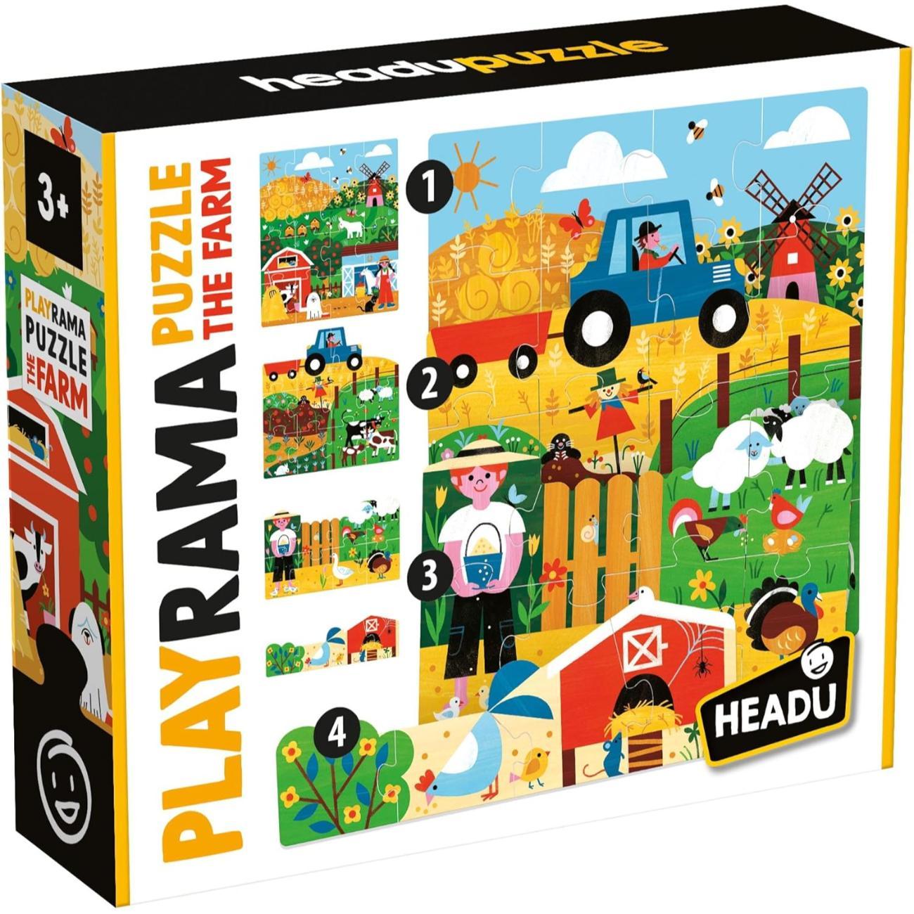 Headup Games Playrama Puzzle The Farm (55066428)