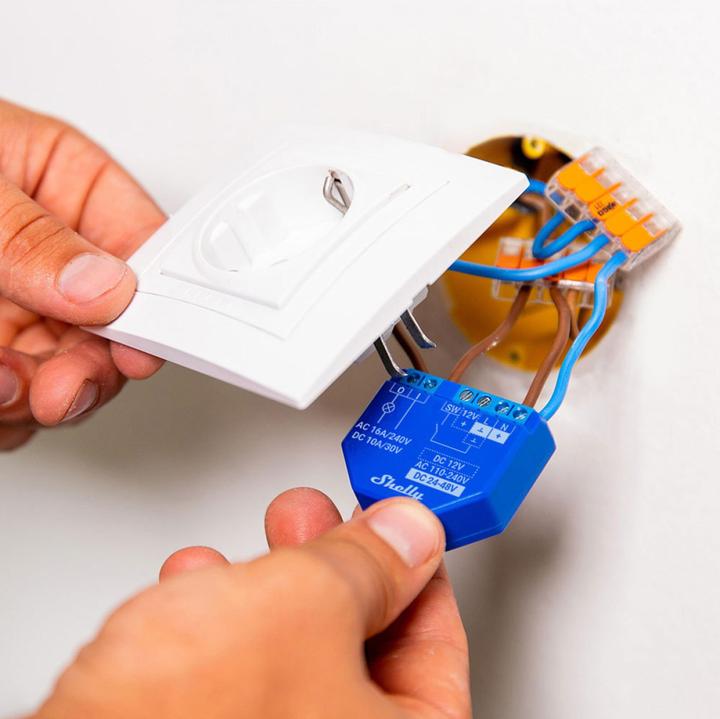 Image du produit Shelly Plus 1 (Actionneur de commutation)