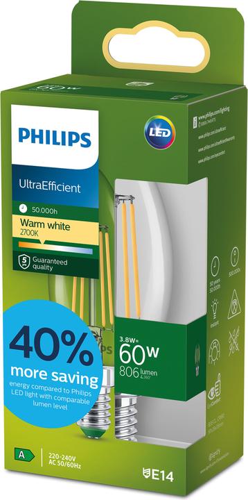 Actual product image LED Ultra Efficient EyeComfort (E14, 806 lm, 1 x)