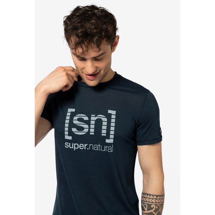 Immagine prodotto Super Natural Maglietta con logo Grid (L)