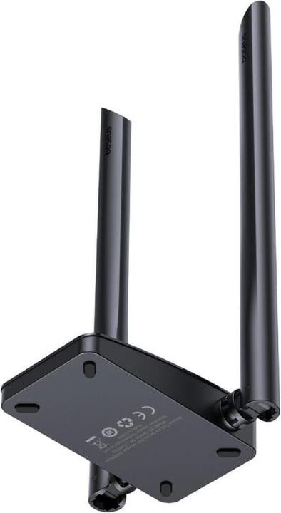 Produktbild Baseus Adapter WiFi FastJoy 1300Mbps (black) (USB-A, 2 Ports)