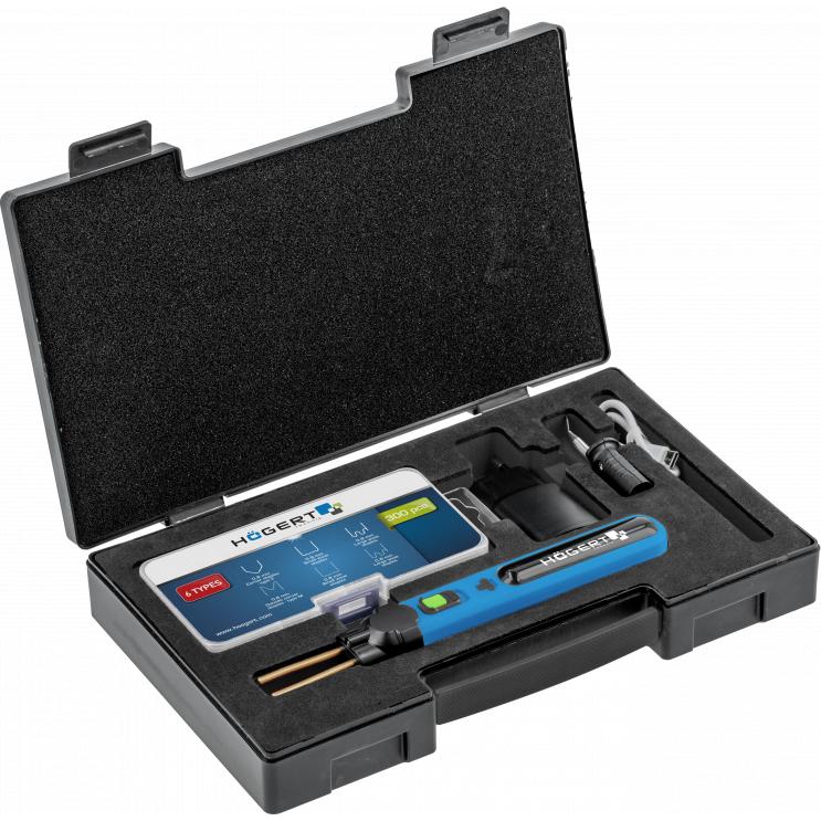 Högert, Saldatrice, Akku-Kunststoffschweissgerät