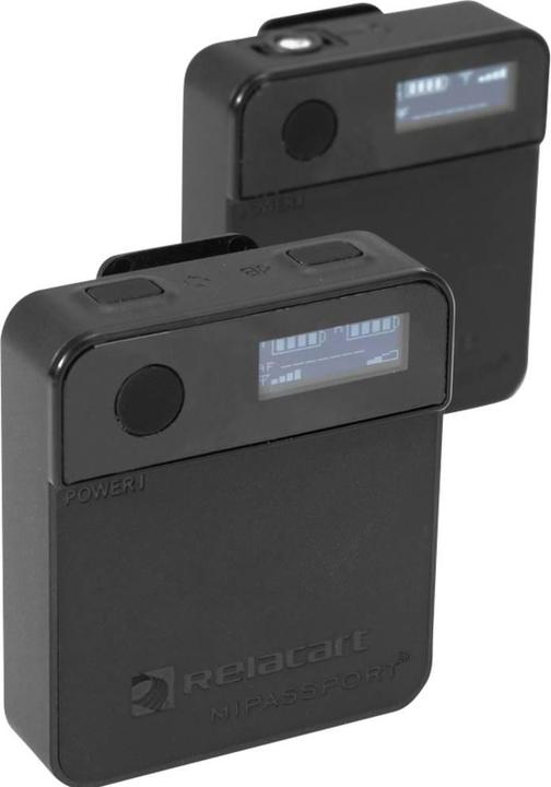 Actual product image Relacart MIPASSPORT miniature radio system for videographers