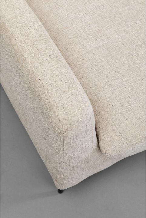 Actual product image Kare Design Armchair + stool Quinn High Beige