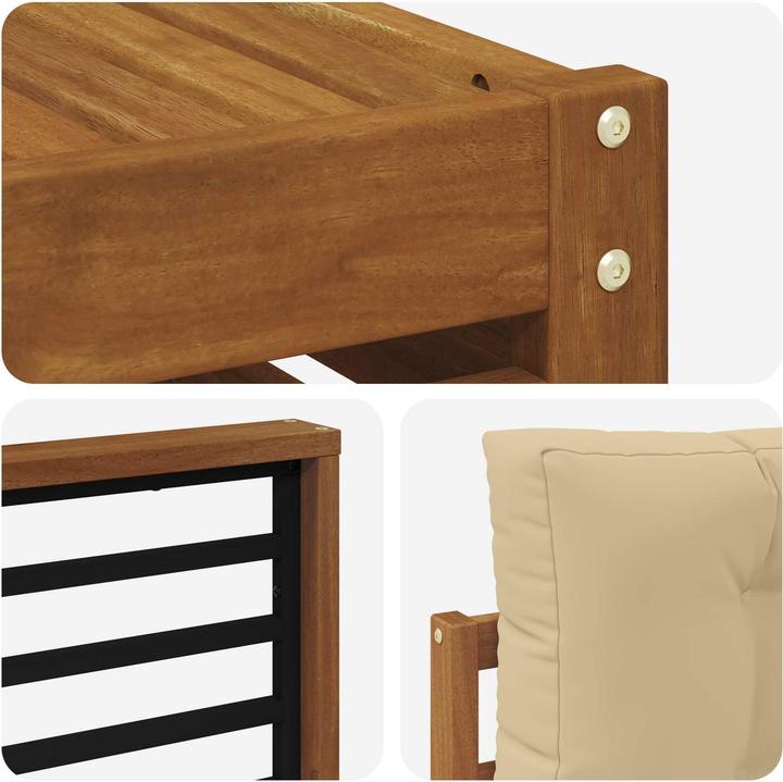 Produktbild vidaXL Outdoor-Sofa