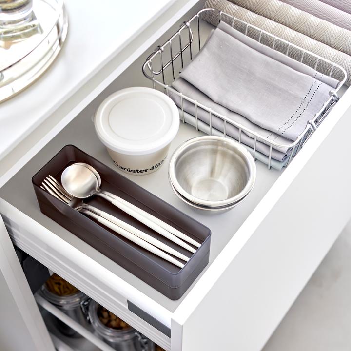 Actual product image Yamazaki Stackable organiser L (set of 2) TOWER