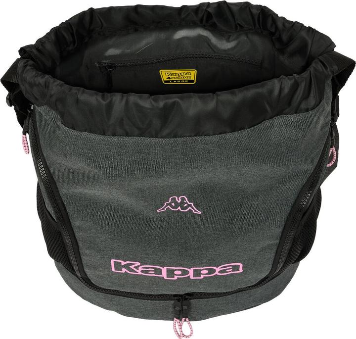 Actual product image Kappa Backpack for kids Silver Pink Coloured