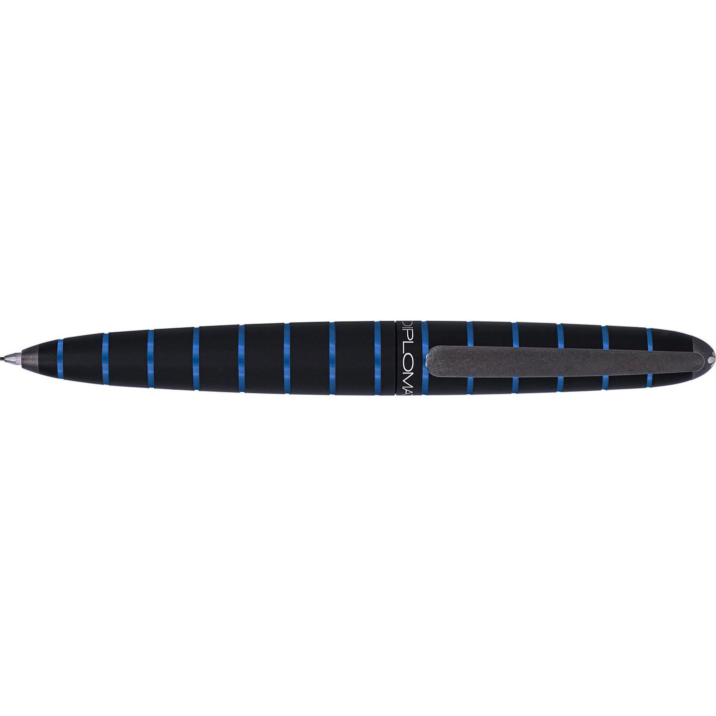 Diplomat, Bleistift, Drehbleistift Elox ring schwarz/blau (0.70 mm, HB, 1 x)
