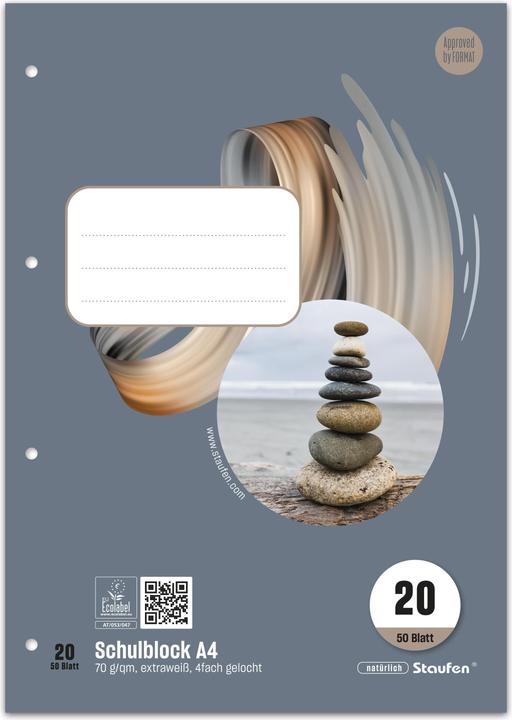 Produktbild Ursus Schulblock (A4, Blanko, Weicher Einband)