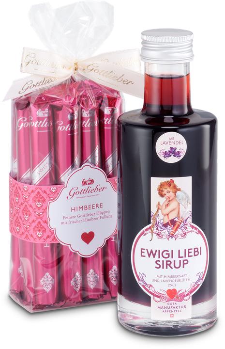 Actual product image Gottlieber Goba "Ewigi Liebi" gift set