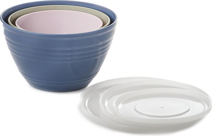Actual product image Emsa Prep&Bake set of 3 plastic mixing bowls (4.15 l, 3x)