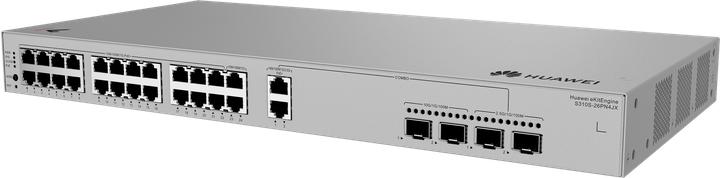 Image du produit Huawei Communication de données S310S-26PN4JX S310S-26PN4JX S310S-26PN4JX 24x10/100/1000BASE-T ports 22xPo (26 ports)
