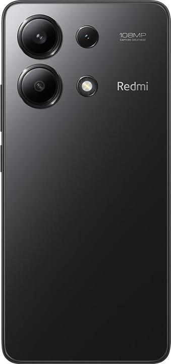 Produktbild Xiaomi Redmi Note 13 (128 GB, Midnight Black, 6.67", Dual SIM, 4G)