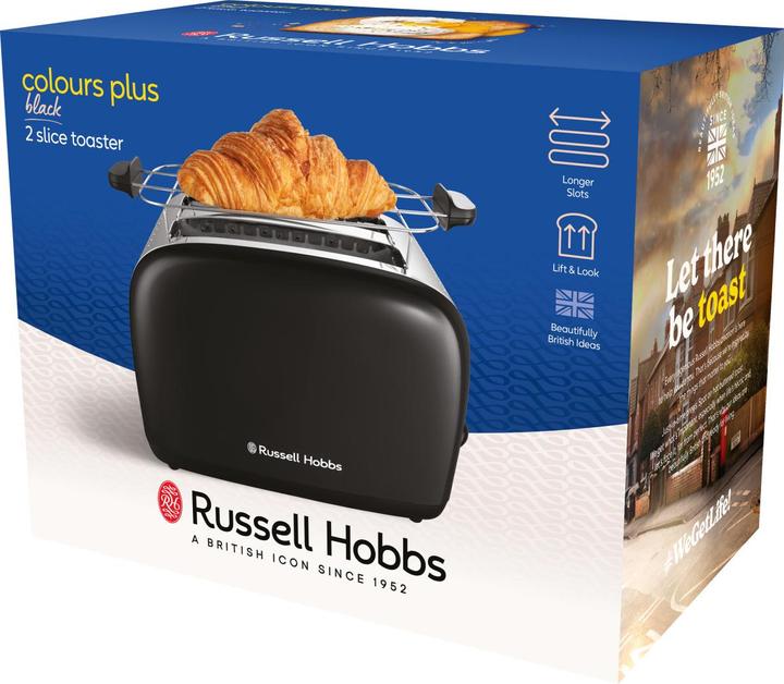 Produktbild Russell Hobbs Colours Plus Broodrooster - Zwart - 26550-56