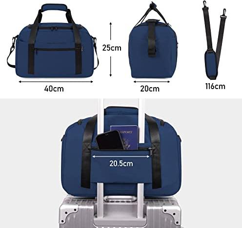 Produktbild Only-Bags.Store Handgepäck 40 x 20 x 25 cm für Ryanair Reisetasche für Flugzeug unter Sitz Handgepäck Koffer PET