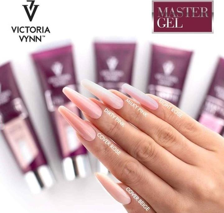 Actual product image Visconti Di Modrone VICTORIA VYNN Master Gel UV LED Modeling Acrylic Builder 60g - Multiple Shades Available