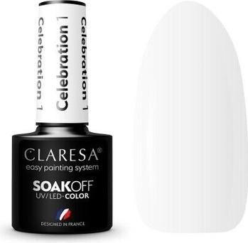 Produktbild Claresa Celebration UV Nagellack 5ml (Weiss, Farblack)