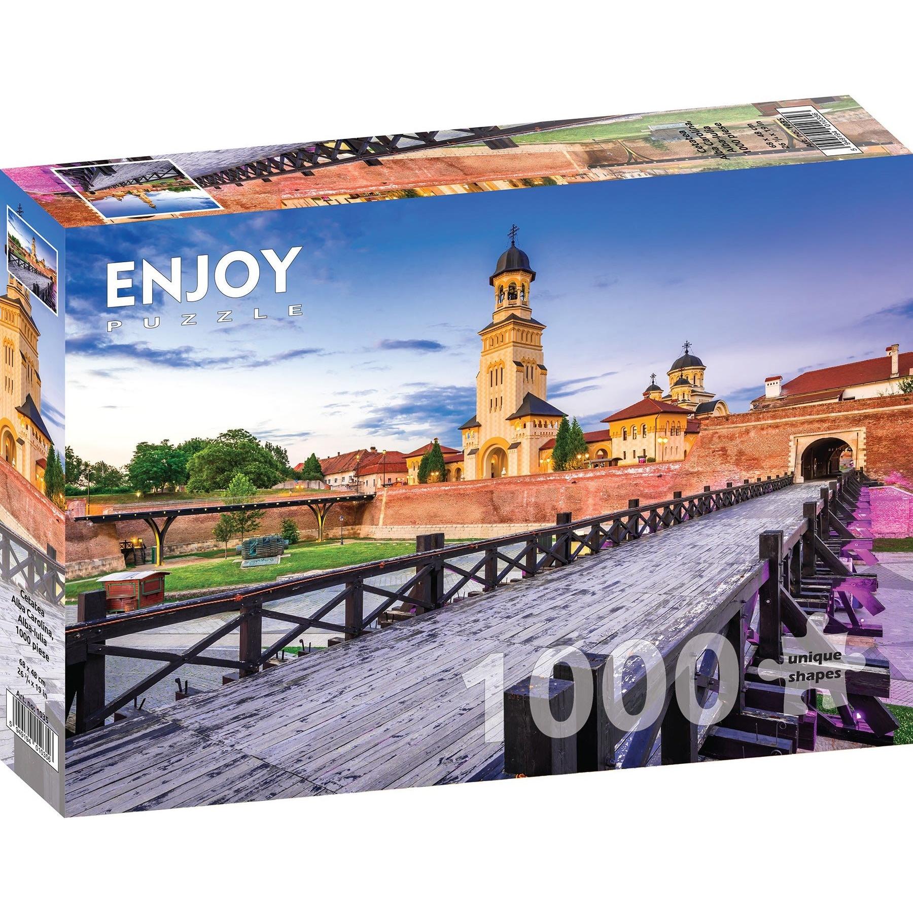 Enjoy Puzzle ENJOY-1035 - Die Festung Alba Carolina, Alba-Iulia, Puzzle, 1000 Teile (1000 Teile)