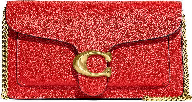 Image du produit Coach Sac à bandoulière Tabby Chain Clutch Polished Pebble
