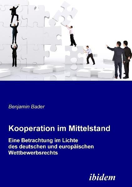 Produktbild Kooperation im Mittelstand (Deutsch, Benjamin Bader, 2010)