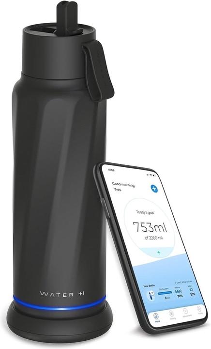 Actual product image WaterH VITA FlipLid - Black (18oz/532ml) (0.53 l)