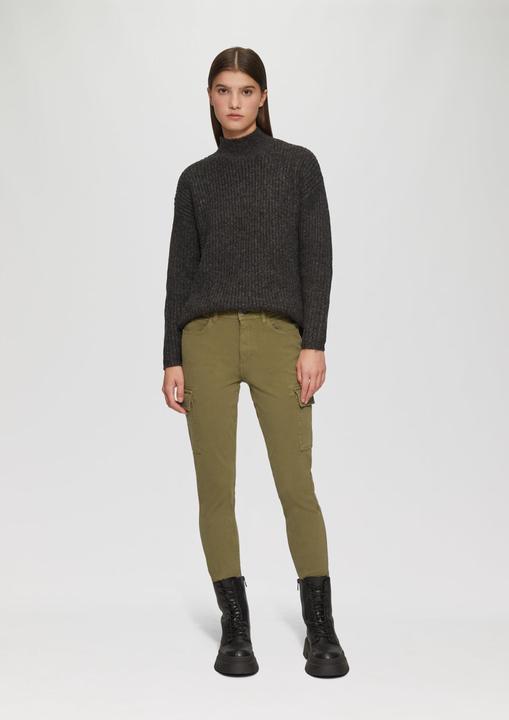 Actual product image S.Oliver Hose Schmale Cargohose mit Slim Leg (W36/L30)