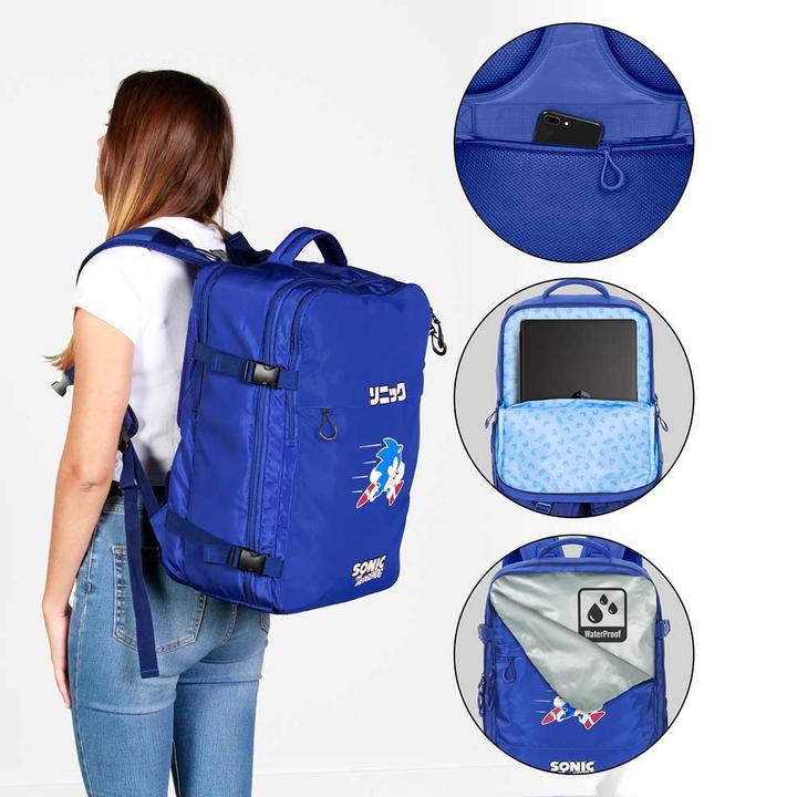 Actual product image Karactermania Large Mercury Travel Backpack 47x23x33cm Action