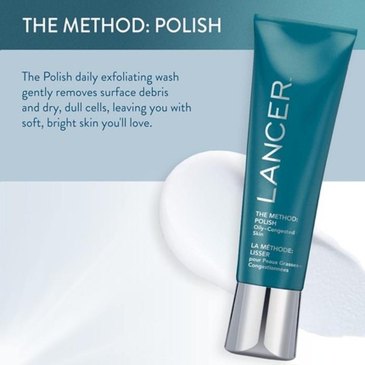 Image du produit Lancer La méthode : Polish Oily-Congested (Exfoliant nettoyant, 120 ml)