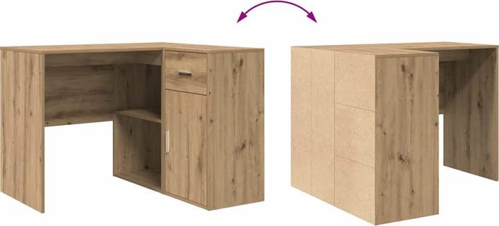 Image du produit vidaXL Eck-Schreibtisch (88 x 102 x 75 cm)