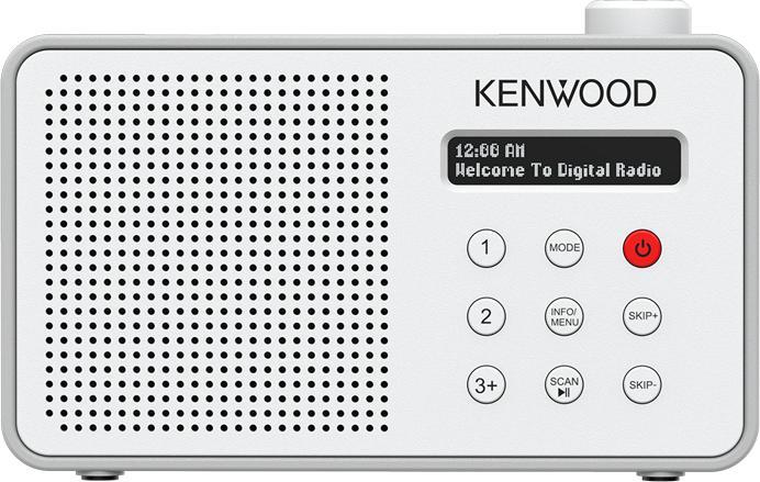 Actual product image Kenwood CR-M25DAB-W (DAB, DAB+, FM, Bluetooth)