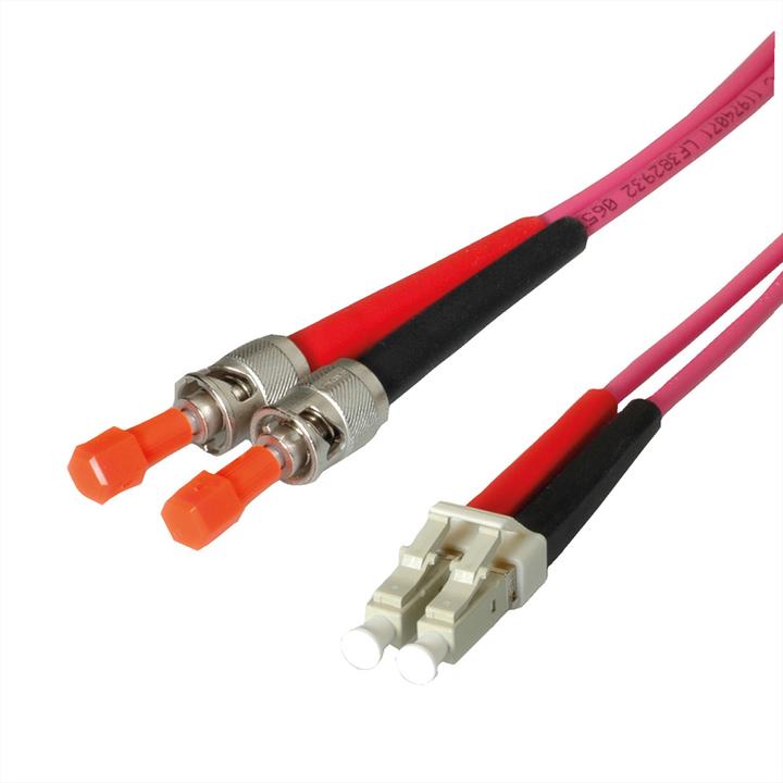 Produktbild Leoni LWL-Patchkabel OM4 (S/FTP, CAT6a, 10 m)