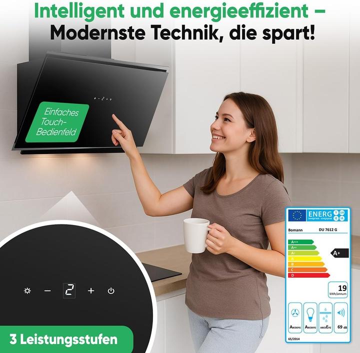 Actual product image Bomann DU 7612 G (Wall hood)