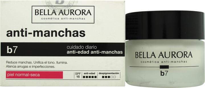 Actual product image Bella Aurora B7 Anti-Spot Facial Care - 50 ml (50 ml, Day cream, SPF 15)