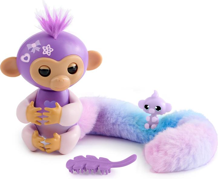 Image du produit WowWee Surprise Fingerlings, Monkey Plush Tail