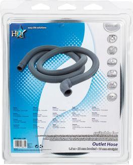 Produktbild Nedis Auslaufschlauch 22 mm im Winkel - 19 mm gerade 0