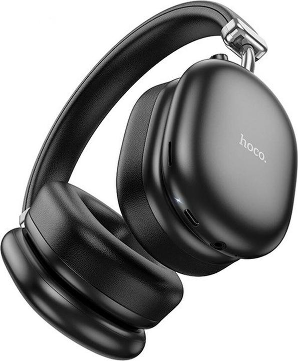 Produktbild Hoco W35 Max Auspicious Headset ANC In-Ear Wireless Bluetooth Schwarz (ANC, 45 h, Kabellos)